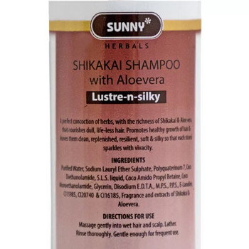 Bakson Sunny Shikakai Shampoo with Aloe Vera (150ml, Pack of 2)