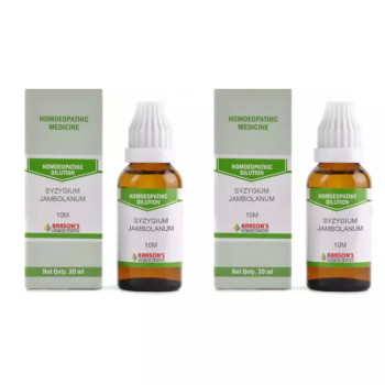 Bakson Syzygium Jambolanum 10M CH (30ml, Pack of 2)
