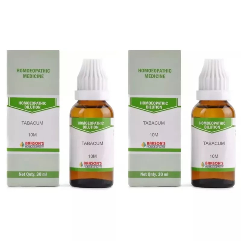 Bakson Tabacum 10M CH (30ml, Pack of 2)