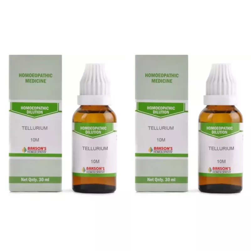 Bakson Tellurium 10M CH (30ml, Pack of 2)
