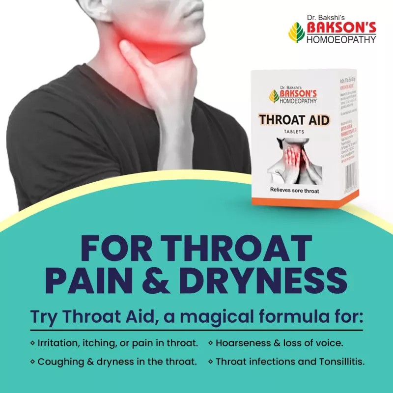 Bakson Throat Aid Tablets (200tab, Pack of 2)