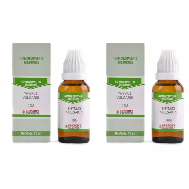 Bakson Thymus Vulgaris 10M CH (30ml, Pack of 2)
