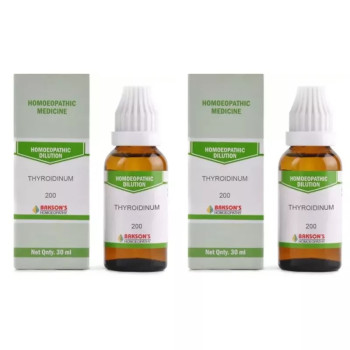 Bakson Thyroidinum 200 CH (30ml, Pack of 2)