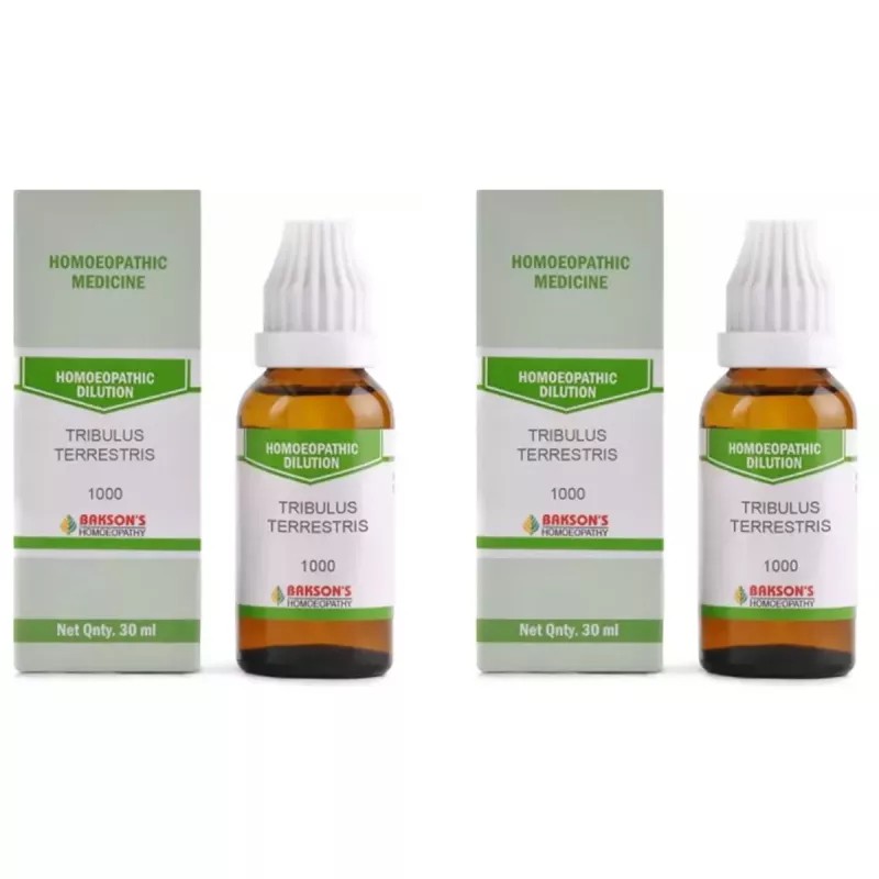 Bakson Tribulus Terrestris 1M (1000 CH) (30ml, Pack of 2)