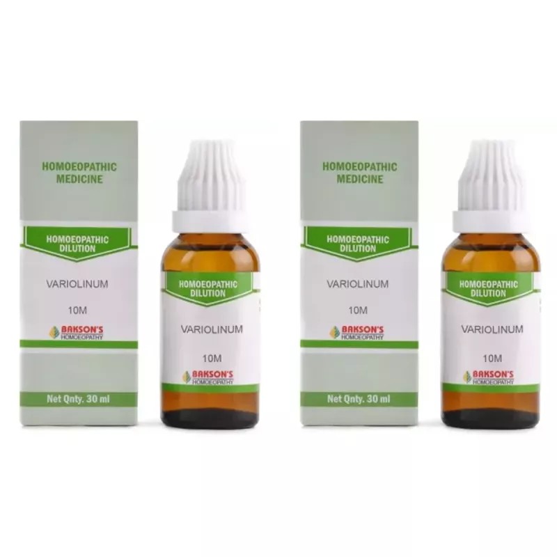 Bakson Variolinum 10M CH (30ml, Pack of 2)