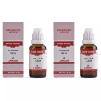 Bakson Veratrum Album 1X (Q) (30ml, Pack of 2)