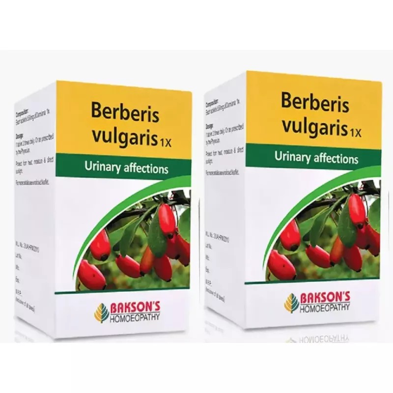 Bakson Berberies Vulgaris (1X) (50tab, Pack of 2)