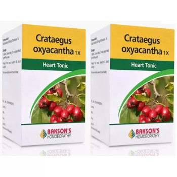 Bakson Crataegus Oxy (1X) (50tab, Pack of 2)