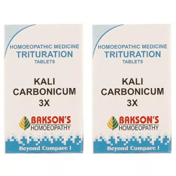 Bakson Kali Carbonicum 3X (100tab, Pack of 2)