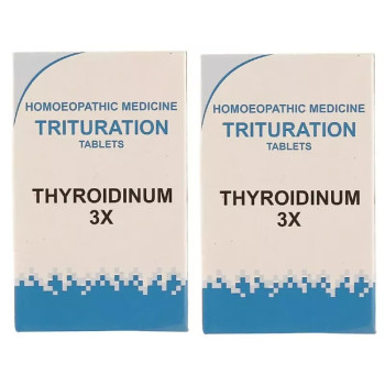 Bakson Thyroidinum 3X (100tab, Pack of 2)