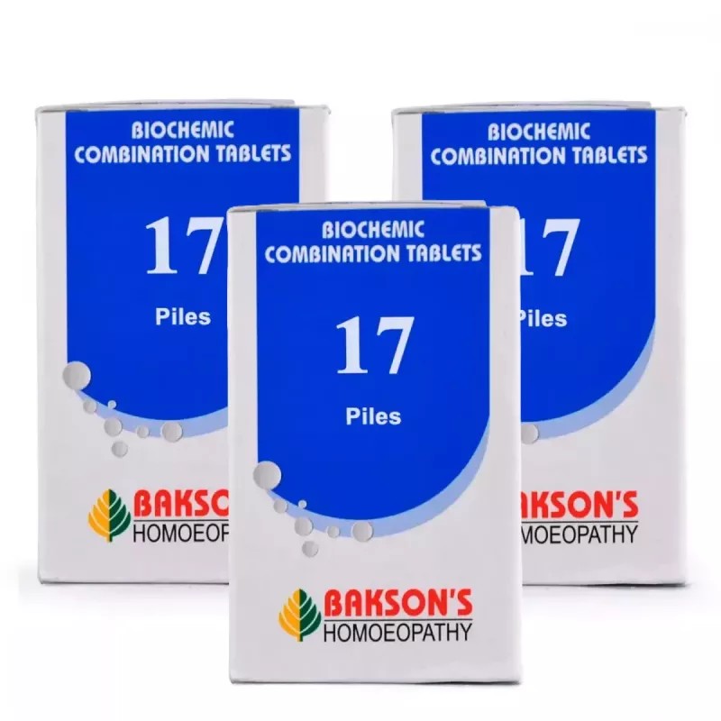 Bakson Biochemic Combination 17 (25g, Pack of 3)