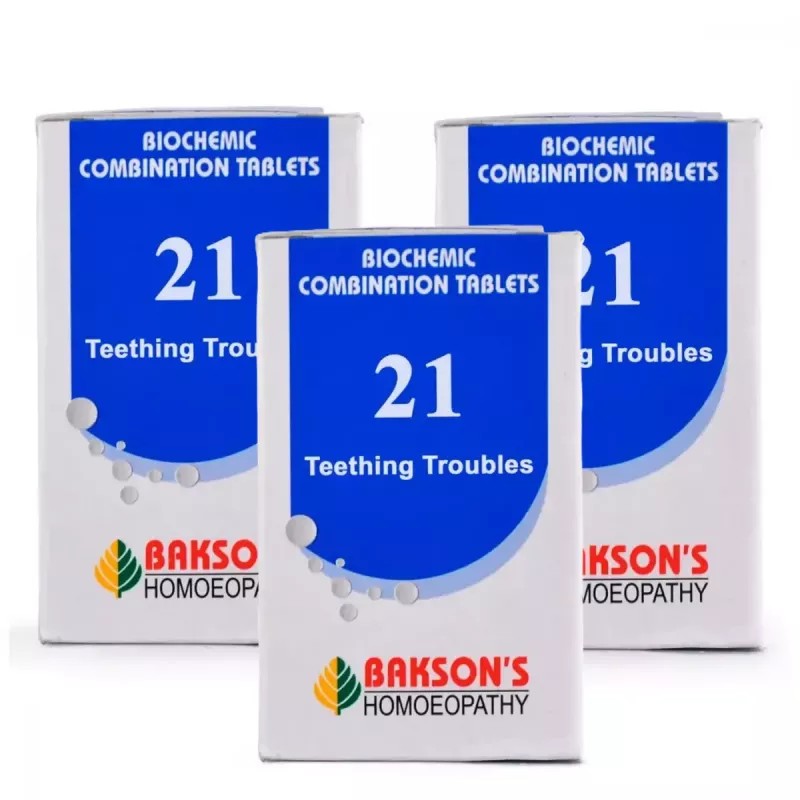 Bakson Biochemic Combination 21 (25g, Pack of 3)