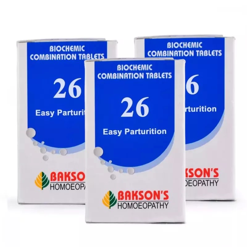 Bakson Biochemic Combination 26 (25g, Pack of 3)