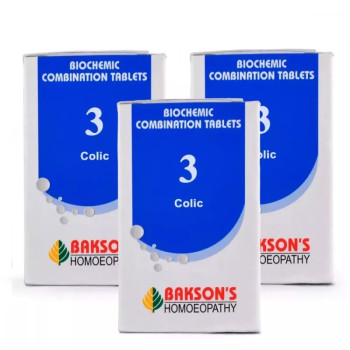 Bakson Biochemic Combination 3 (25g, Pack of 3)
