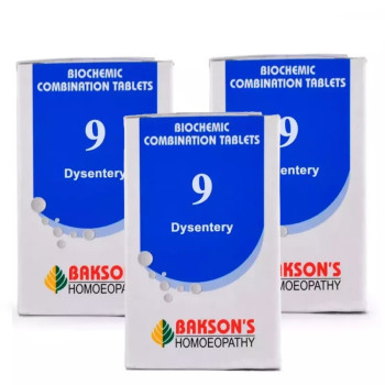 Bakson Biochemic Combination 9 (25g, Pack of 3)