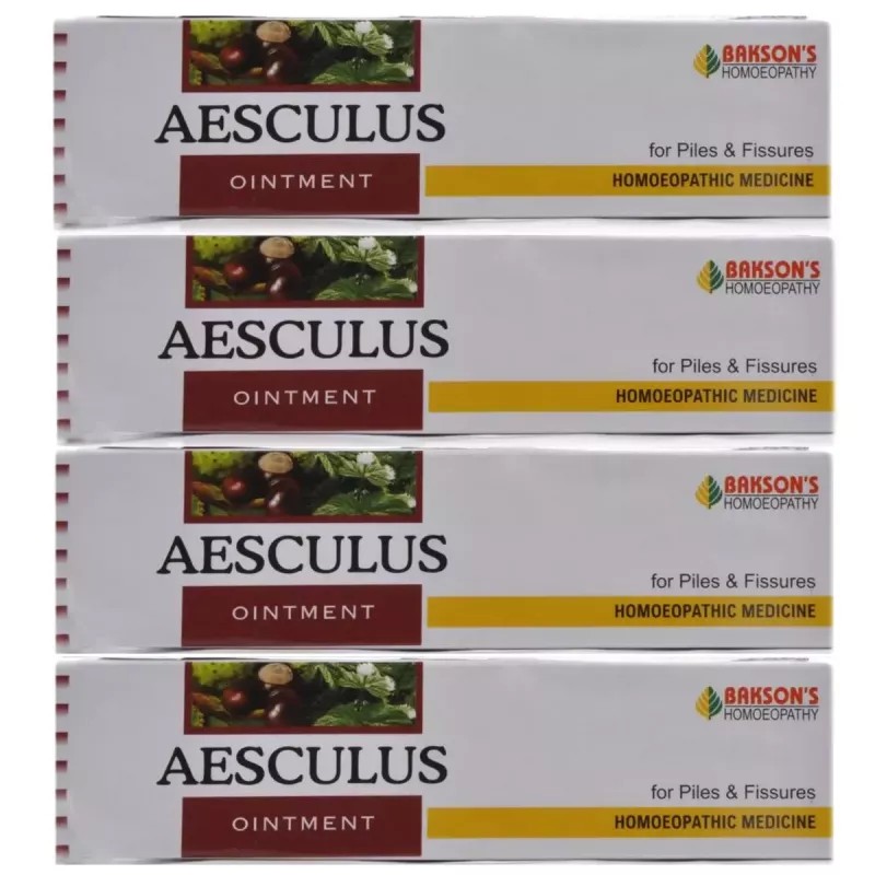 Bakson Aesculus Ointment (25g, Pack of 4)