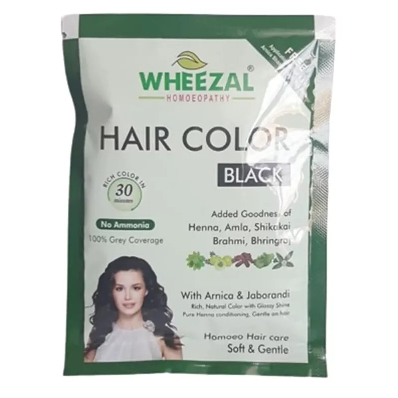 Wheezal Hair Color (Black) (10g)