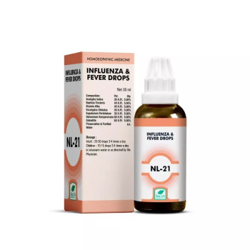 New Life NL-21 Influenza & Fever Drops (30ml)