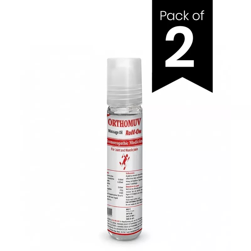 SBL Orthomuv Roll-On (10ml, Pack of 2)