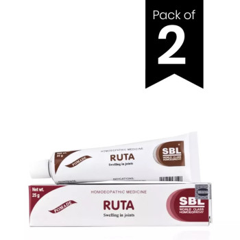 SBL Ruta Ointment (25g, Pack of 2)