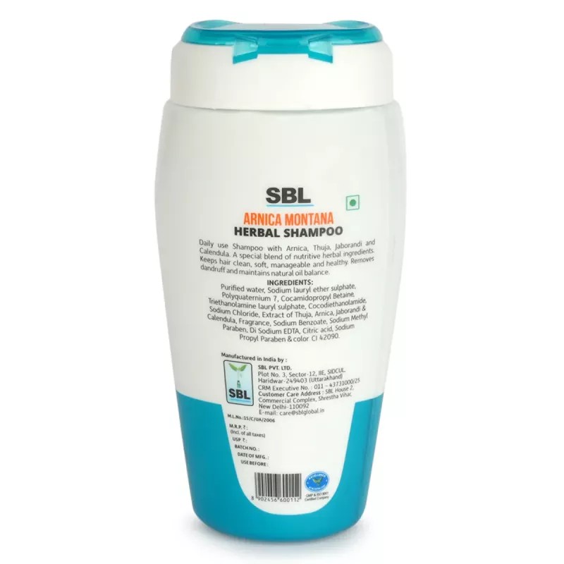 SBL Arnica Montana Shampoo (100ml, Pack of 2)