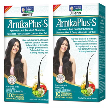 Allen Labs Arnika Plus -S Shampoo (100ml, Pack of 2)