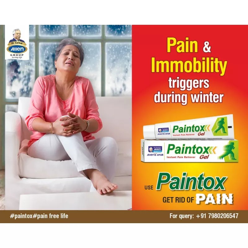 Allen Labs Paintox Gel (30g, Pack of 3)