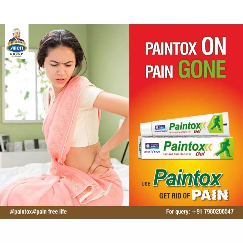 Allen Labs Paintox Gel (30g, Pack of 3)