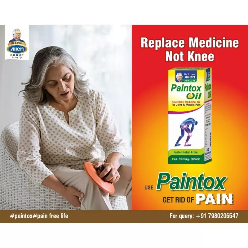 Allen Labs Paintox Oil (100ml, Pack of 2)