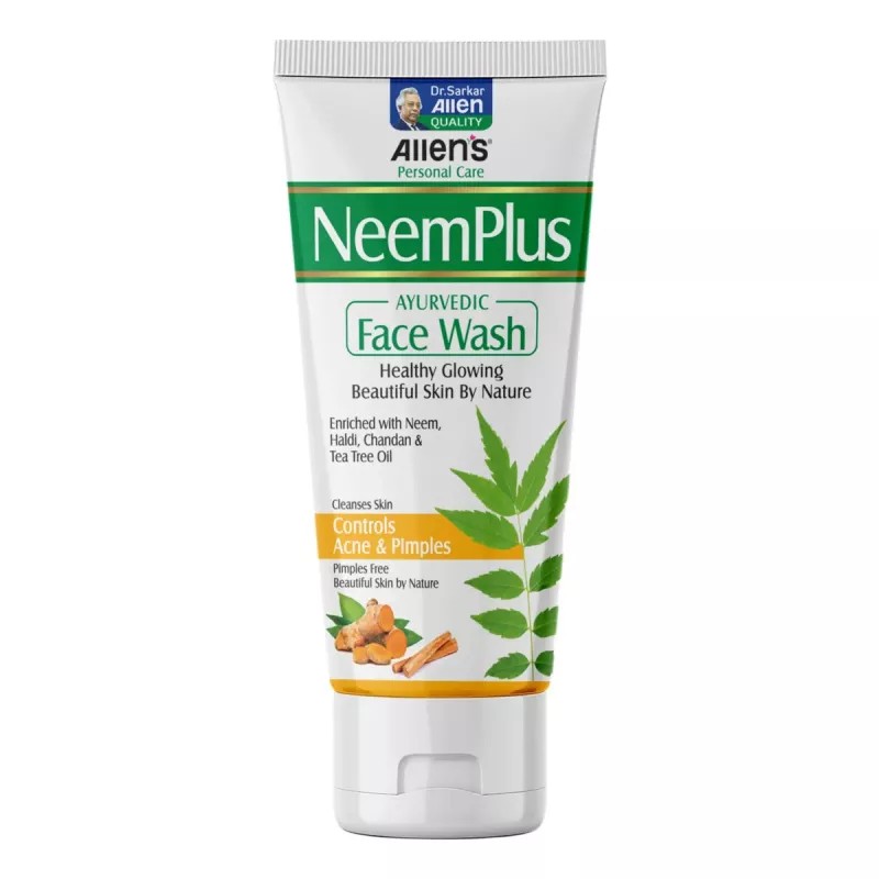 Allen Labs Neem Plus Face Wash (100ml, Pack of 2)