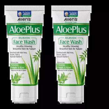 Allen Labs Aloe Plus Face Wash (100ml, Pack of 2)