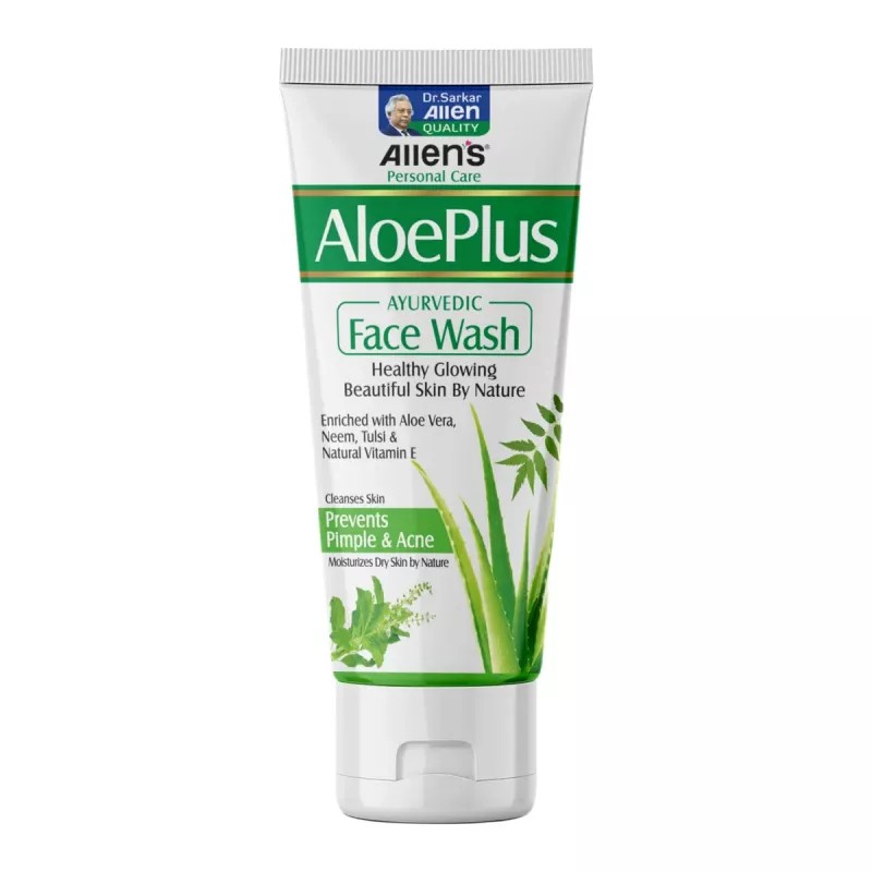 Allen Labs Aloe Plus Face Wash (100ml, Pack of 2)