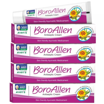 Allen Labs Boro Allen Antiseptic Cream (20g, Pack of 4)