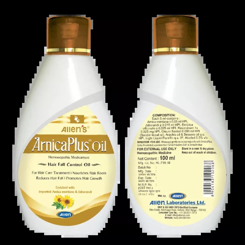 Allen Labs Arnica Plus Hair Oil (100ml, Pack of 2)