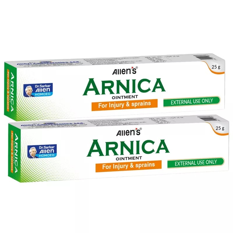 Allen Labs Arnica Ointment (25g, Pack of 2)
