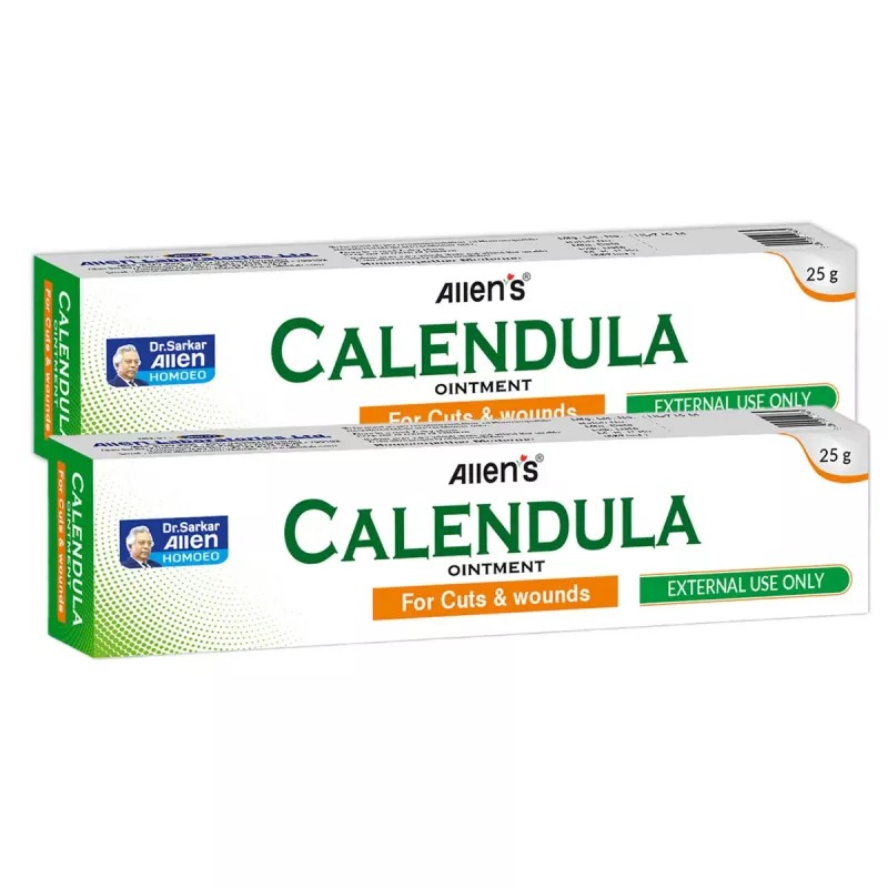Allen Labs Calendula Ointment (25g, Pack of 2)