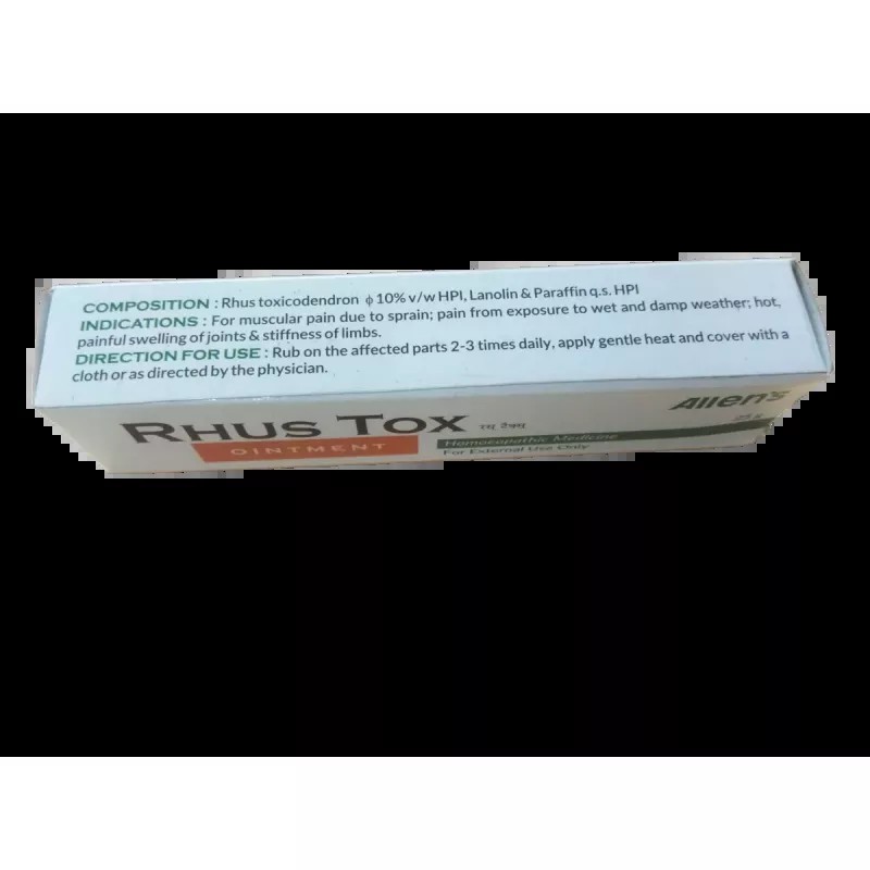 Allen Labs Rhus Tox Ointment (25g, Pack of 2)