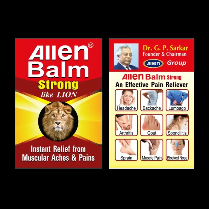 Allen Labs Balm Strong (25g, Pack of 3)