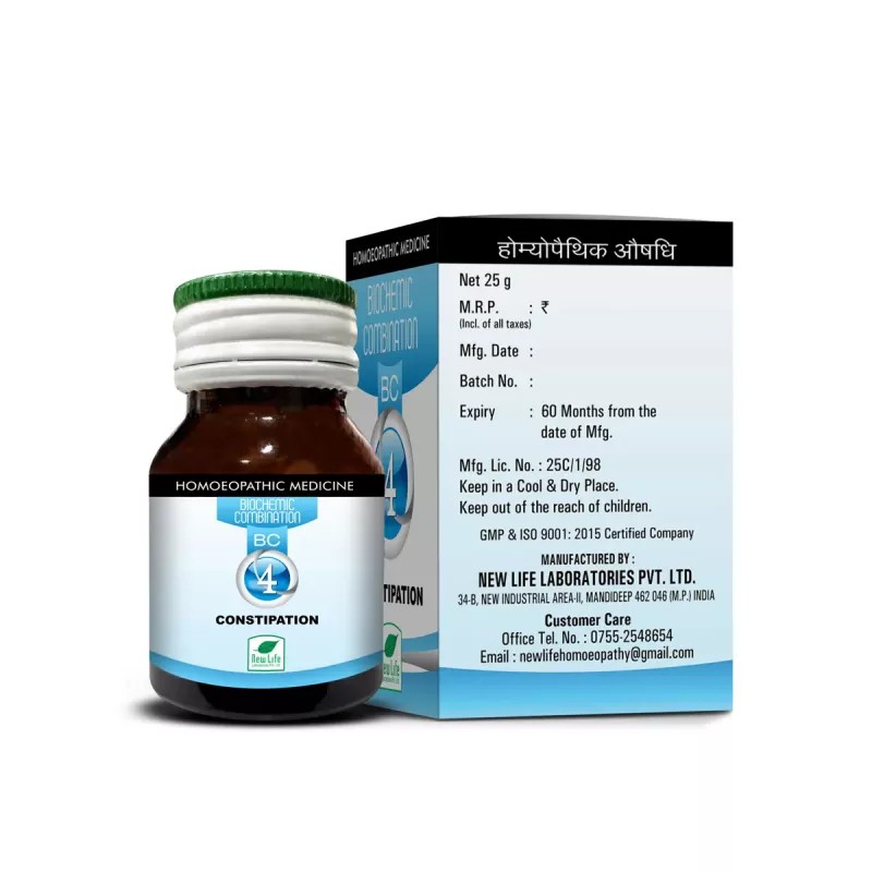 New Life Biochemic Combination 4 (25g)