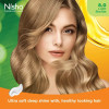Nisha Creme Hair Color 8.0 Light Blonde (Pouch Pack) (Colorant 20g + Developer 20ml) (40g, Pack of 6)