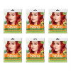 Nisha Creme Hair Color 5.64 Copper Red (50g, Pack of 6)