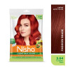 Nisha Creme Hair Color 5.64 Copper Red (50g, Pack of 6)