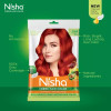 Nisha Creme Hair Color 5.64 Copper Red (50g, Pack of 6)