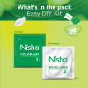 Nisha Creme Hair Color Wine Burgundy (50g, Pack of 6)