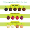 Nisha Creme Hair Color Wine Burgundy (50g, Pack of 6)