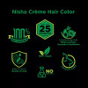 Nisha Creme Hair Color 3.5 Chocolate Brown Combo (Developer 60ml, Colorant Tube 60gm, Conditioner 6ml (Box) + 40gm Pouch) (1Pack)