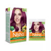 Nisha Creme Hair Color Wine Burgundy Combo (Developer 60ml, Colorant Tube 60gm, Conditioner 6ml (Box) + 40gm Pouch) (1Pack)