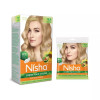 Nisha Creme Hair Color 10.0 Ultra Blonde Combo (Developer 90ml, Colorant Tube 60gm, Conditioner 6ml (Box) + 40gm Pouch) (1Pack)