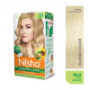 Nisha Creme Hair Color 10.0 Ultra Blonde Combo (Developer 90ml, Colorant Tube 60gm, Conditioner 6ml (Box) + 40gm Pouch) (1Pack)