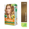 Nisha Creme Hair Color 7.3 Honey Blonde Combo (Developer 90ml, Colorant Tube 60gm, Conditioner 6ml (Box) + 40gm Pouch) (1Pack)